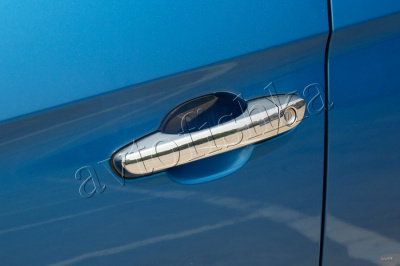 Hyundai Creta (15–) Накладки на дверные ручки, хром